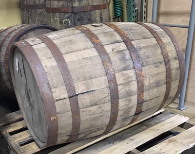 1 full whiskey barrel