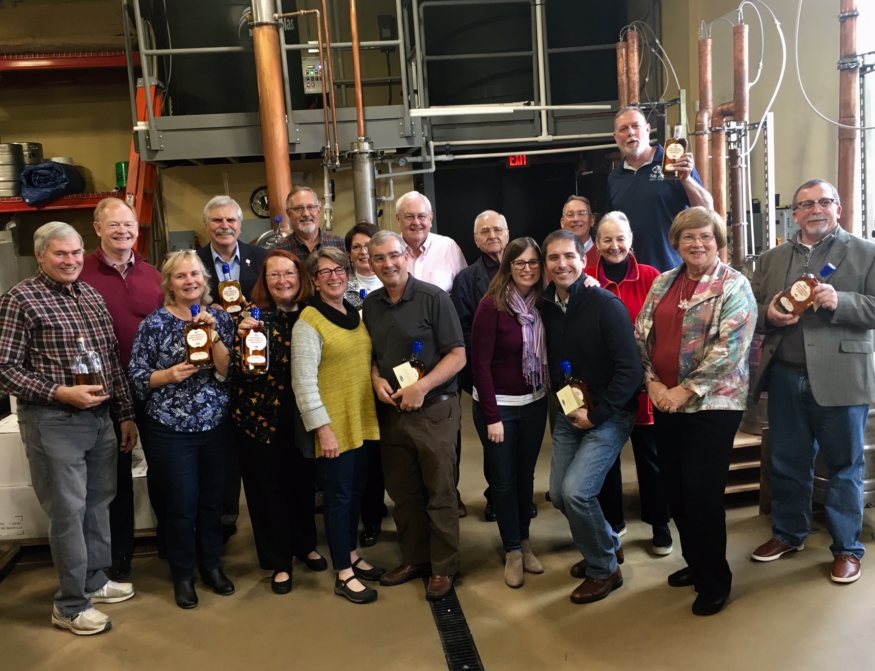 14 group photo after bottling